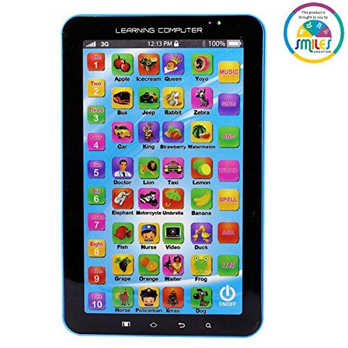 Smiles Creation™ P1000 Kids Educational Learning Tablet Computer Toys for Kids