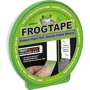 Frog Tape 631-00 FrogTape Afplakband – Schilderskape met Paint-Block-technologie – Afplakband voor schone randen bij het…