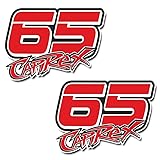 Loris Capirossi ロリス・カピロッシ ステッカー デカール 並行輸入 (9.5cm*6.8cm)