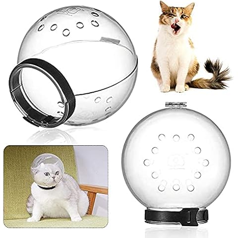 Breathable Cat Muzzle Anti-bite Grooming Mask Pet Kitten Mouth Cover PP Plastic Muzzles For Pet Cat Bath Cleaning Tool Cover