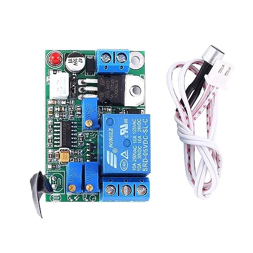 Módulo sensor de sonido interruptor de micrófono controlador con relé retardo 12V 24V electrónico 2