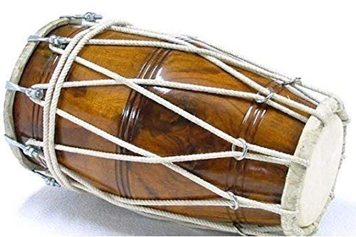 Music World Sheesham Dholak - Bolt Tuned - Wedding Dholki - Abi.