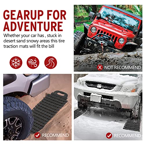 Bunker Indust K-MCRT04H4-FRD Tire Traction Mats Portable Recovery Tracks thumb #4