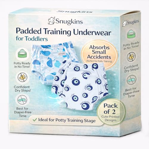 Image of SNUGKINS - Snug Potty Training Pull-up Pants for Babies /Toddlers /Kids. Reusable Potty Training Padded Underwear