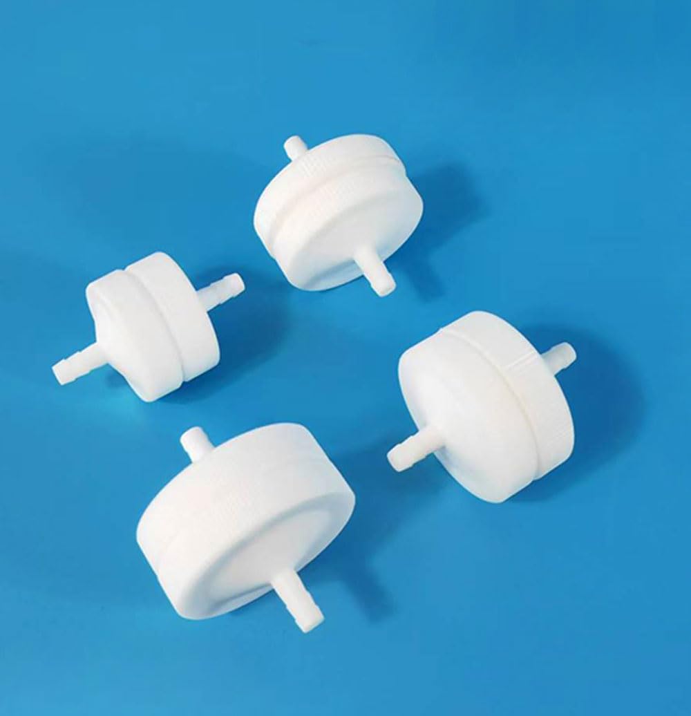 Filterhalter mit PTFE-Membranen – wiederverwendbarer PEFT-Gasprobenahmeanschluss for 25-mm-, 40-mm-, 47-mm- und 90-mm-Filter 1 Stück(90mm Membrane)