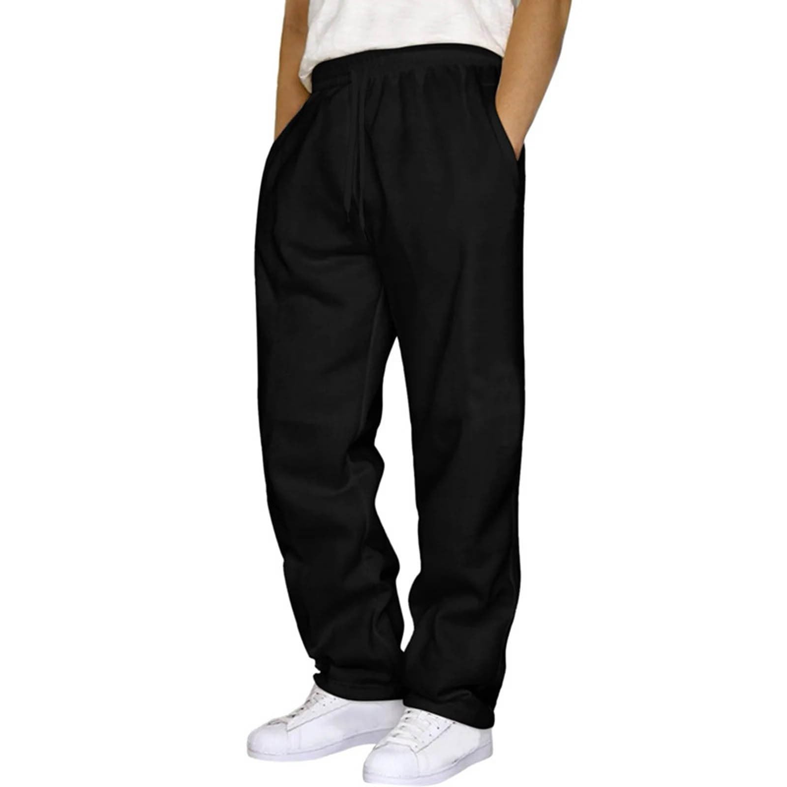 Baggy Jogging Bottoms Without Cuffs DUER Men's No Sweat Jogger