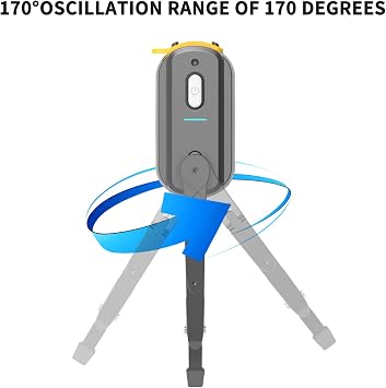 Rechargeable Motorcycle Helmet Wiper Universal Waterproof Helmet Windshield Wiper Compatible with Most Visor