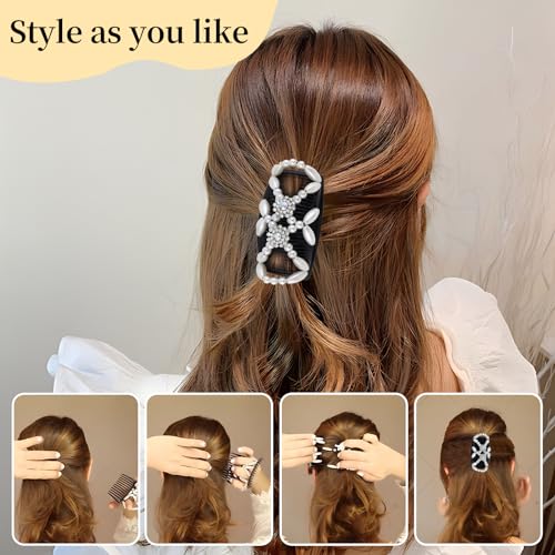 Beaded slides,4 pcs Stretchy Double - Image 4
