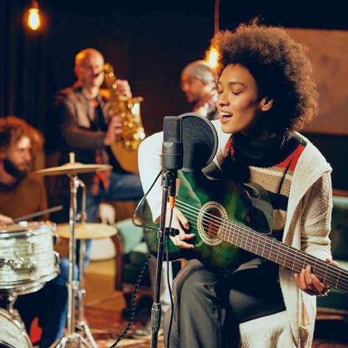 Cemeow 21-JTX001-ZW6FTHL2P 2Pack Guitar Cable 6Ft 1/4 Inch Guitar Cord Straight To Right Angle Instrument Cable thumb #6