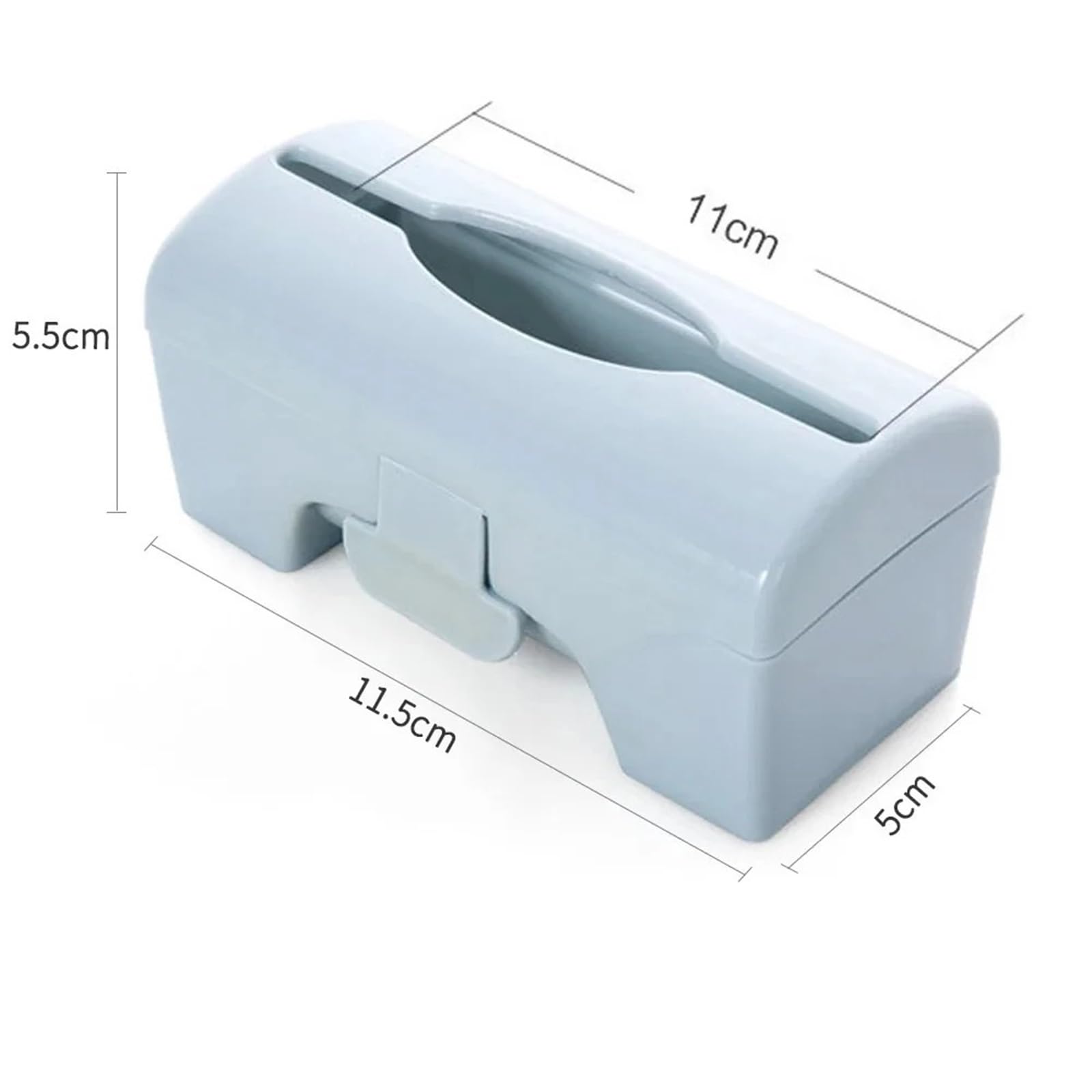 Caja de Almacenamiento Bolsas Basura, dispensador for Cocina, baño, Soporte for comestibles montado en la Pared, contenedor plástico for, 5 uds(Pink)