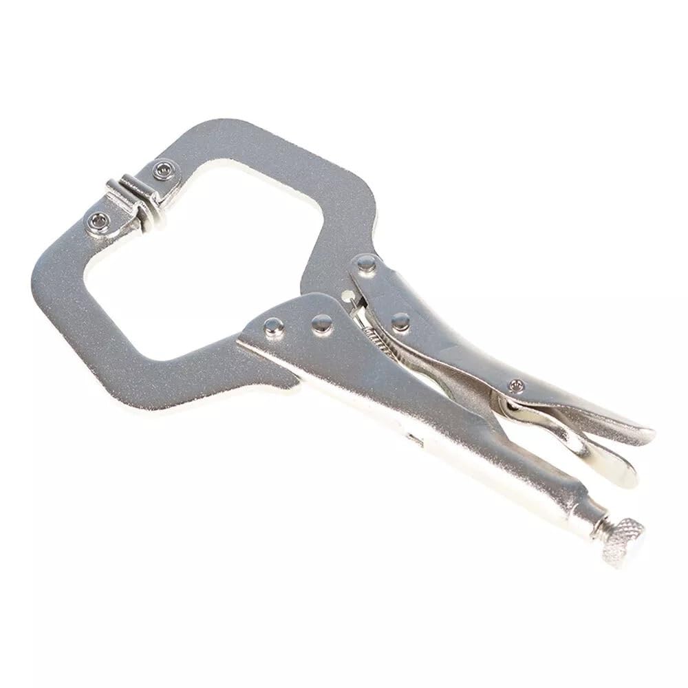 ZXFMGMD [Cars Parts] 5 Pcs Swivel Pad Locking C-Clamp Locking Pliers 6 Inch with Entrained Gasket [Easy to Replace]