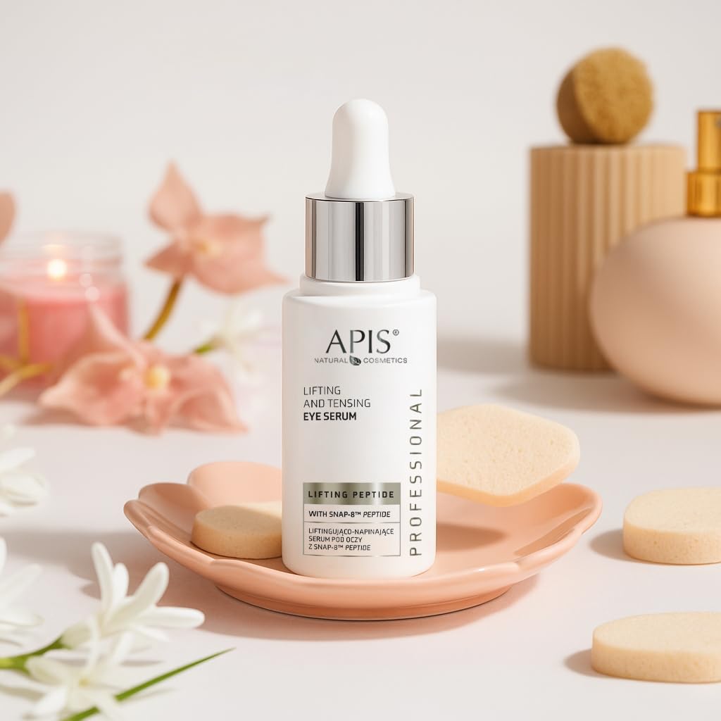 Apis LIFTING PEPTIDE Siero occhi - 30 ml - con peptide SNAP-8 - effetto lifting, riduce le rughe d’espressione - cura tensore e levigante per il contorno occhi