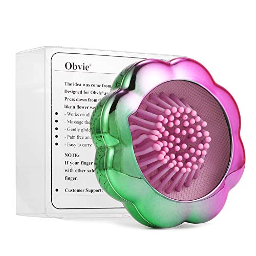 Obvie Detangling Hair Brush Wet Dry Scalp Massager for Adults and Kids 1 Pack