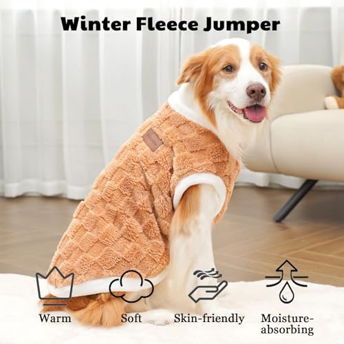 Fleece Hundepullover Hunde,Hundepulli für Katzen,Chihuahua Katzenbekleidung,Klamotten für Hunde Katzen,Hundemantel für Haustier,Warme Hundeweste Katzenpullover,Weich Wintermäntel mit D-Ring, M 2.5-4KG