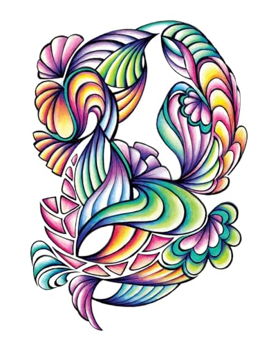 Creative Haven Calm Coloring Book (Adult Coloring Books: Calm) - Image 3
