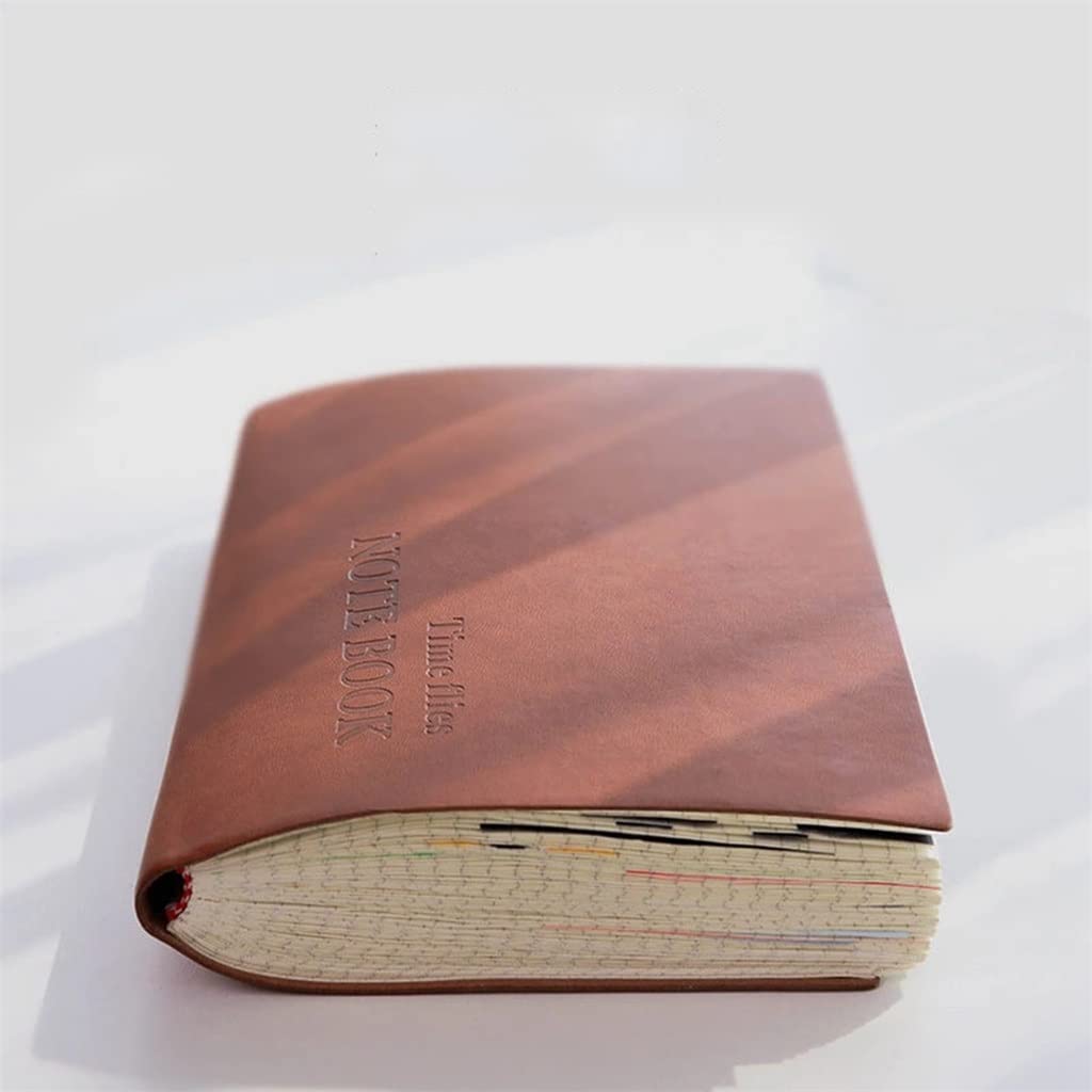 Cuadernos de la cuadrícula Agenda Planificador de Cuaderno Personal Presupuesto Libro de no Bloc de Notas Suministros Escolares de Oficina (Color : A, Size : 15cm x 21cm)