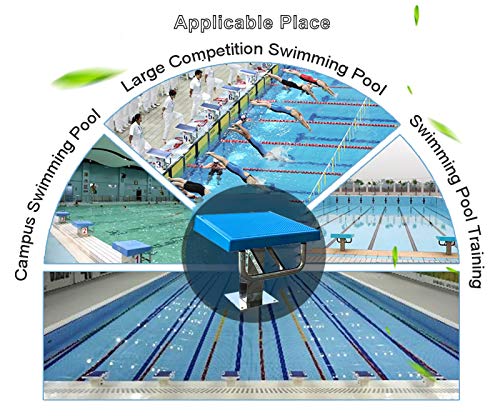 Hydt Pool Diving Boards Without Hardware, Non-Slip Swimming Pool Diving Platform With Stainless Steel Base, For Competition #TOP1