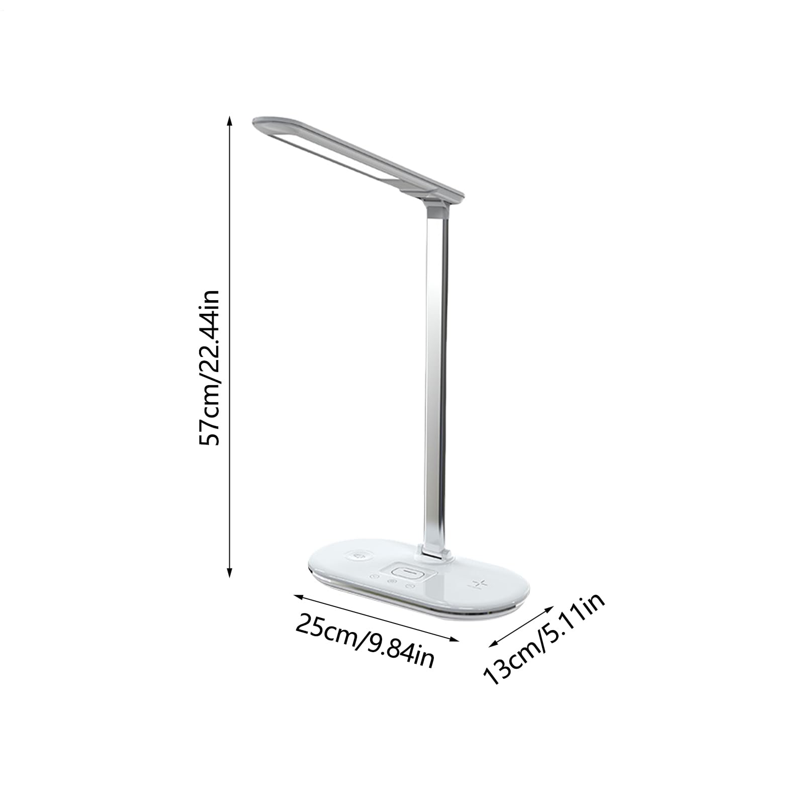 Lampa Stołowa Czytelnicza Ściemniana I Regulowana Lampka Z Podstawką