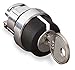 Non-Illum Selector Swtch, 22mm, 3 Pos, Keyd