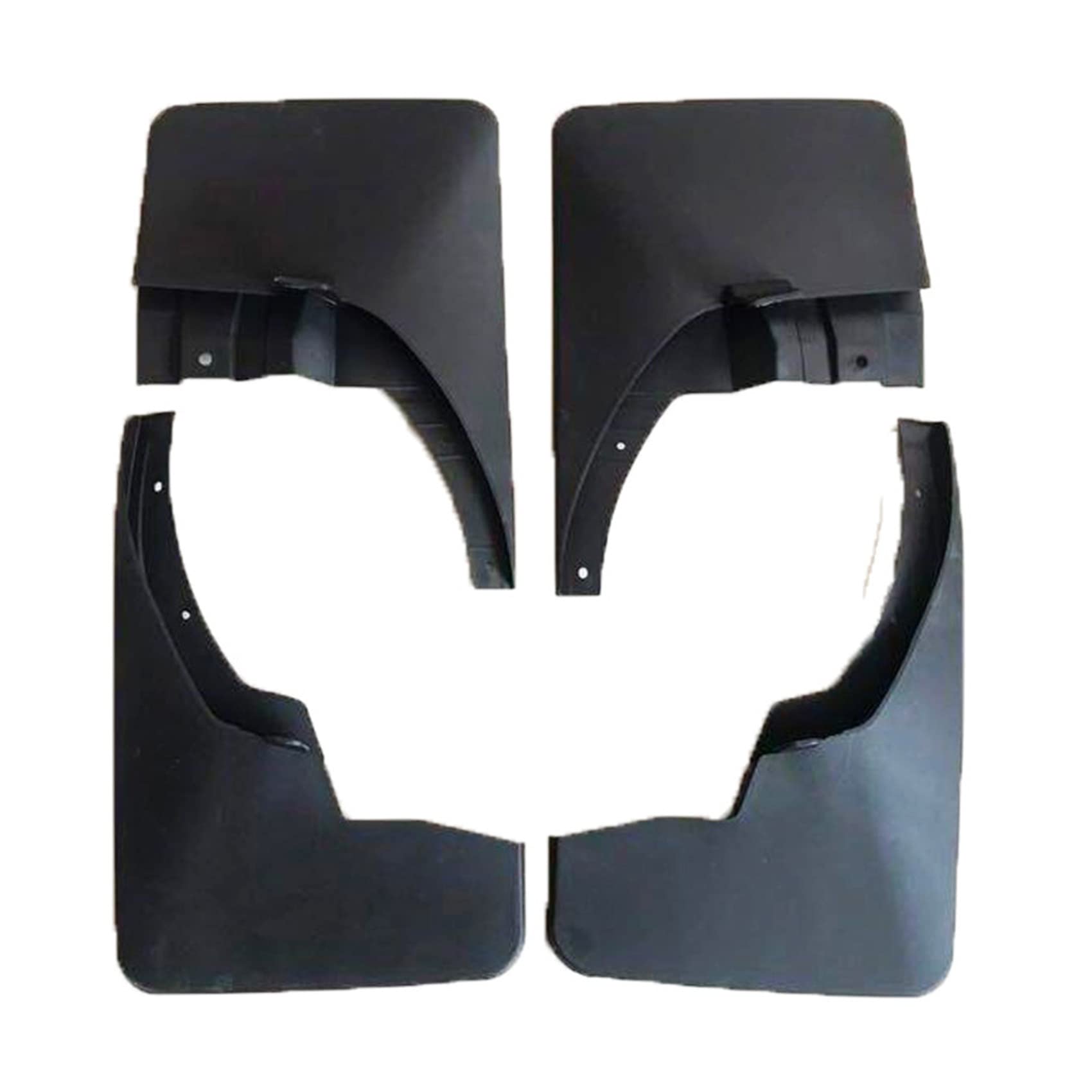 4 Pezzi Set Paraspruzzi Auto Parafanghi Guardia Kit per N-issan Navara NP300 2016-2020,Anteriore Posteriore Parafango Protezione Car Accessorio Protettivo Decorativo con vite