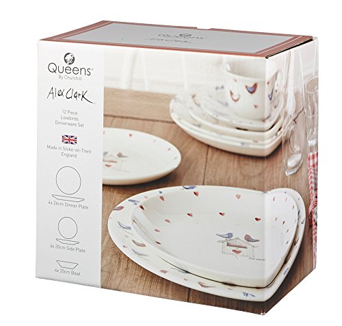 Alex Clark - Servizio di Piatti in Porcellana, 12