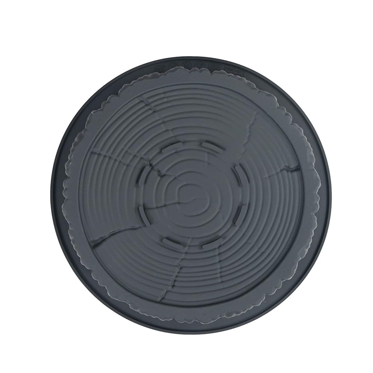 mostsom Moule à gâteau décoratif en silicone pour mousse, gelée, chocolat, crème glacée (souche d'arbre)