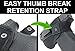 CONCEALED CARRIER (TM) Universal IWB Holster for Concealed Carry | Fits All Firearms Left-Handed S&W M&P Shield 9/40 1911 Taurus PT111 G2 Sig Sauer Glock 19 17 27 43 (Only for Left-Handed)