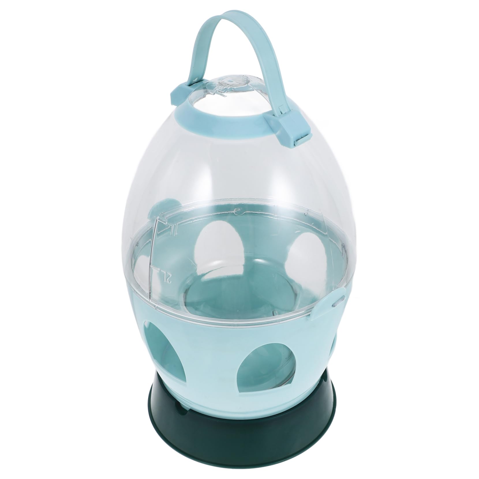 Happyyami Poultry Water Feeder Set Automatic Watering Kettle Chick Feeder Waterer Kit for Outdoor Birds