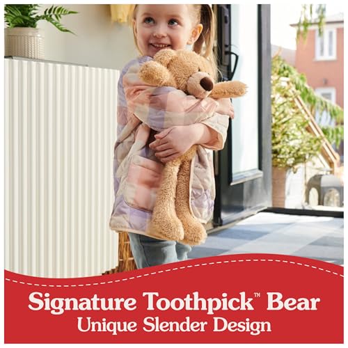 Image of GUND Toothpick 15-Inch Tan Classic Teddy Bear Plush Toy, Ages 0+