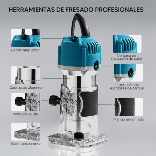 Router para madera 3 Imagen adicional