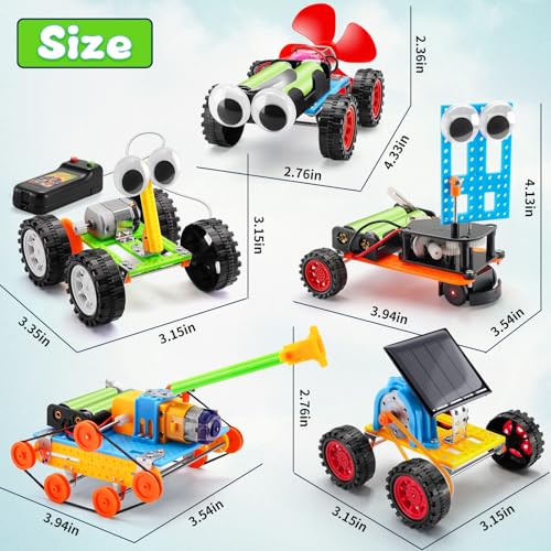 STEM Kits for Kids Age 8-10, Science Robot Building Kits for Boys Crafts 8-12 5-7, STEM Toys for Ages 8-13, Kids Science Experiments 6-8, Engineering Projects for 6 7 9 10 12-14 Year Old Boy Girl Gift - Image 7