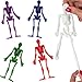Produktbild German Trendseller® - 12 x Stretchy Skelette NEU  Glibber Skeletons  Halloween Kindergeburtstag  Mitgebsel  12 Stück
