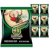 Nissin RAOH Ramen Noodle Soup, Tonkotsu, 3.53 Ounce (Pack of 6)