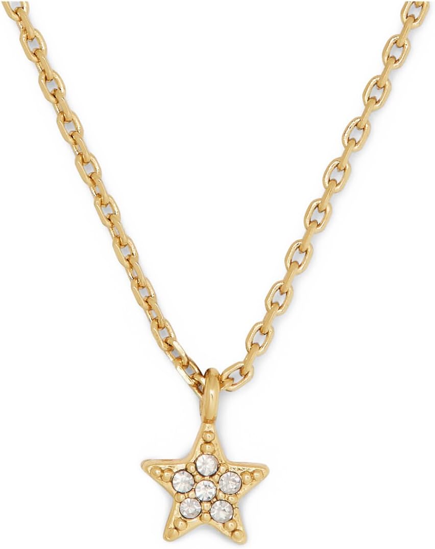 kate spade new york Yours Truly Pave Heart Mini Pendant