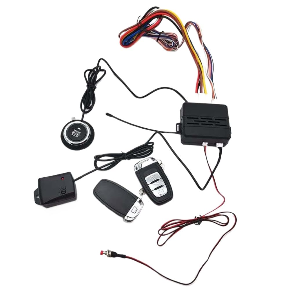 Sistema de Arranque Remoto con botón de Arranque del Motor y Alerta de vibración para vehículos compatibles