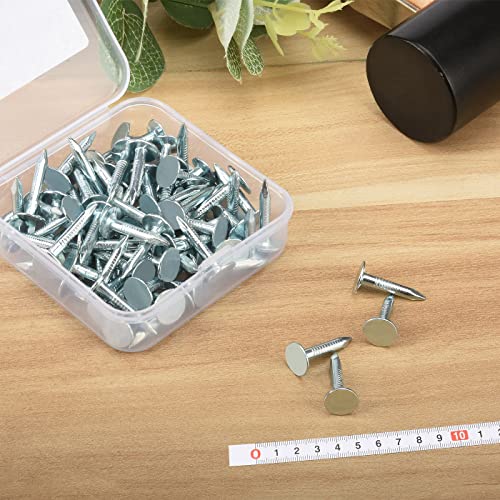 oumuik 80 Stück Dachpappennägel/Filznägel, Dachnägel für Filz für Schuppen, Nägel für Holz