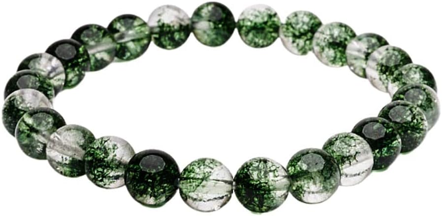 Handmade Womens Mens 8mm Gemstone Beaded Bracelet Stretchy | Chakra Healing Crystal Gemstone Beads Bracelet Stretch For Men, Women and Girls