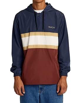 RVCA Mens Anorak Jacket - Meyer II Packable | Moody Blue