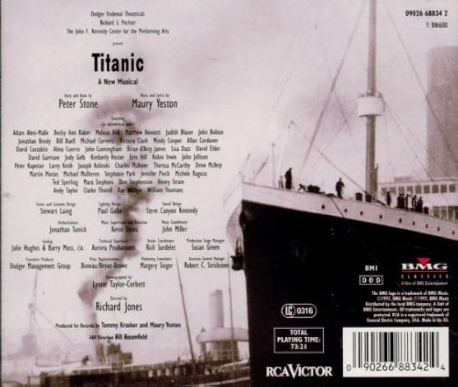 TITANIC サウンドトラック レコード 新品2LP カラー・レコード タイタニック Titanic サウンド