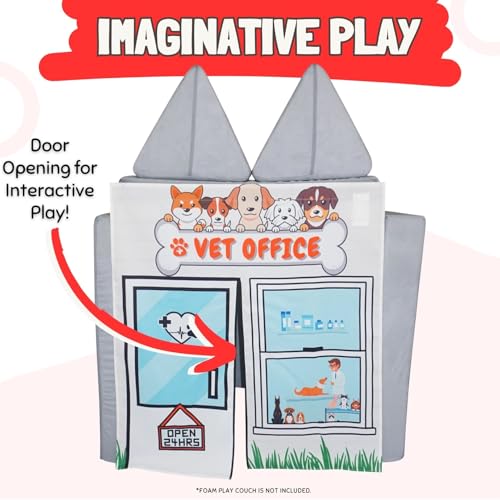 Image of Couch Swag Play Panel for Childrens Foam Sofa Kids Couch