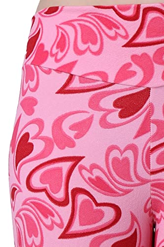 Image of POPWINGS Casual Marble Print Bell Bottom Trousers for Women || Flare Fit Women Trousers for Summer || Stylish Western Regular Fit Casual Bell Bottom Trousers for Women