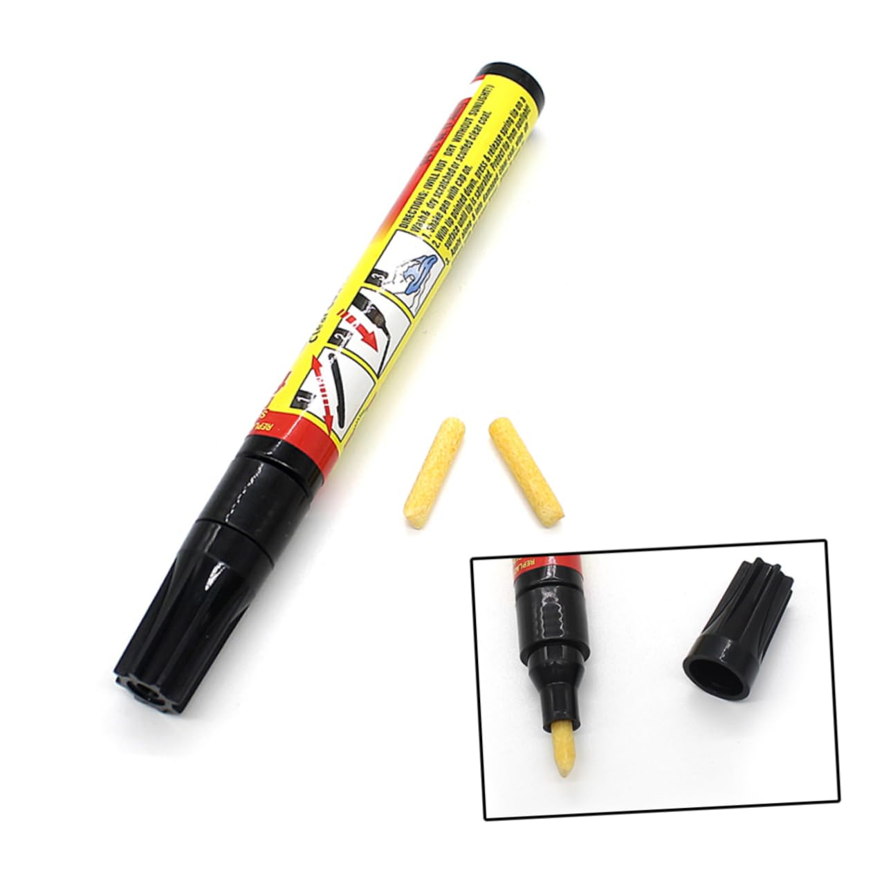 SOLUSTRE 15stücke Transparenter Kratzer Reparatur Lackstift Für Auto Und Motorrad Geruchlos Wasserfest Für Klarlackbeschädigungen