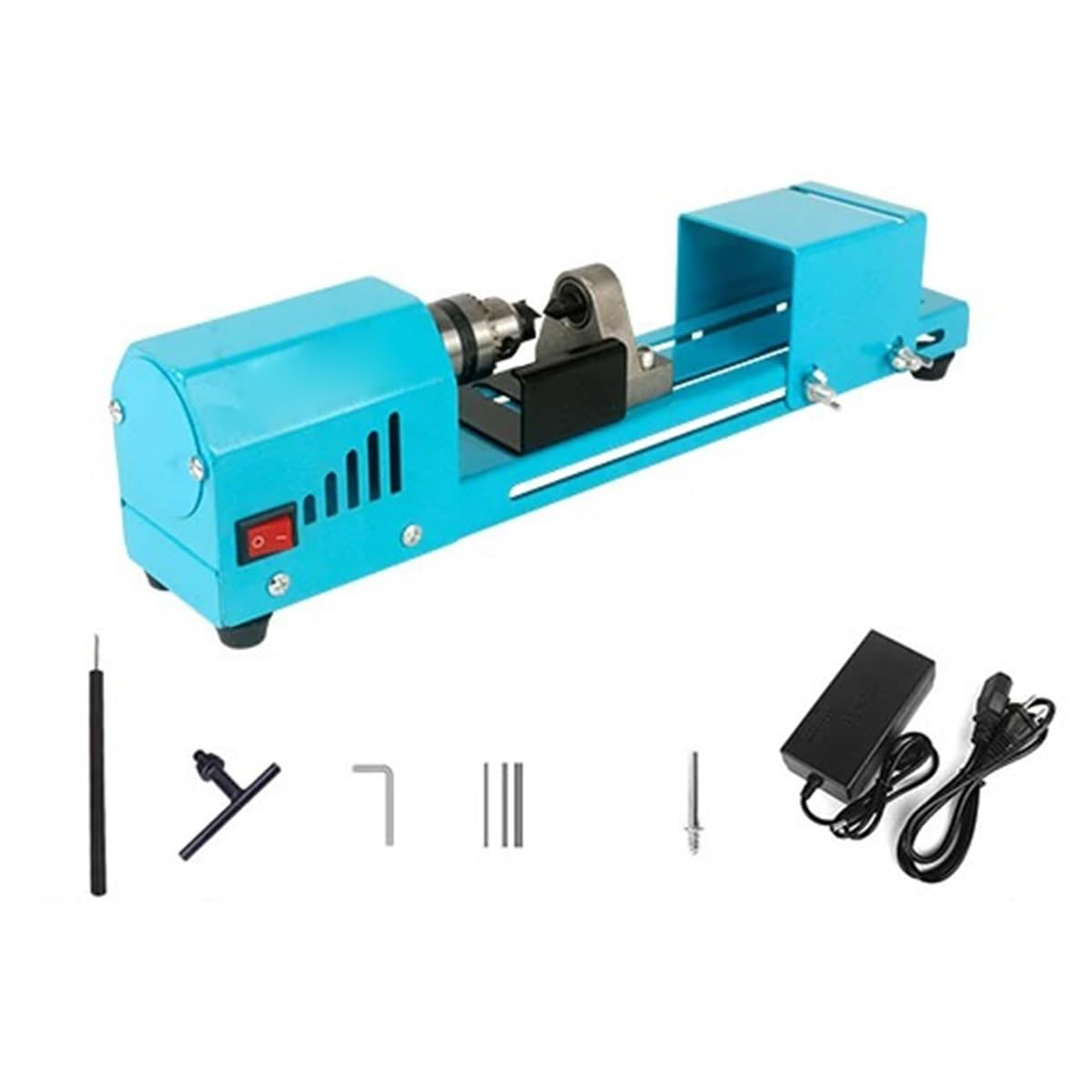 Mini tokarka do drewna 150 W miniaturowa tokarka perłowa szlifowanie polerowanie narzędzie do obróbki drewna wiertło narzędzie obrotowe 12 V/24 V (zestaw 1)