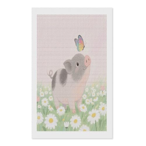 Kit de peinture diamant cochons FekiLoot bricolage DIY