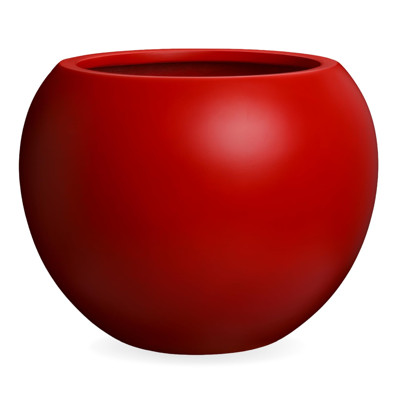 KUTE NEST Premium Globo Fiberstone Round Planter