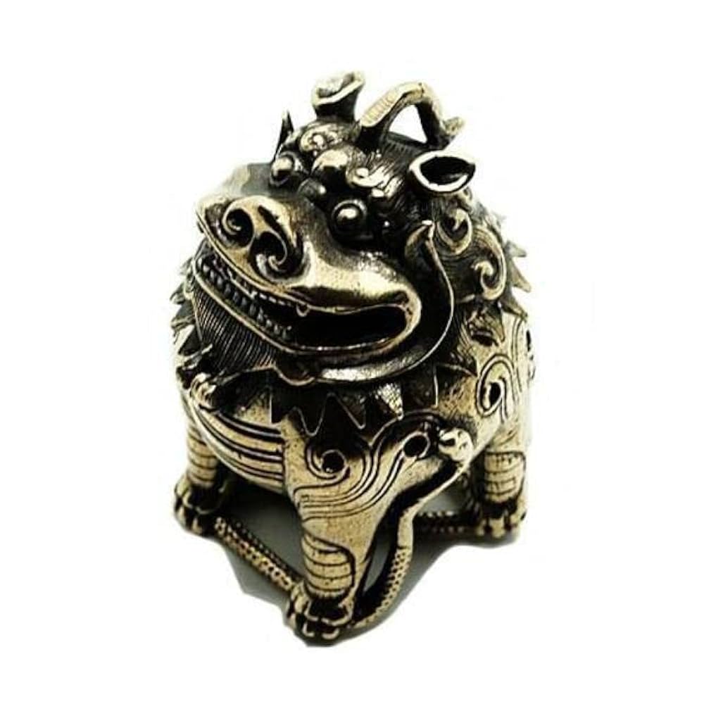 アンティーク獅子？の置物(香炉？)