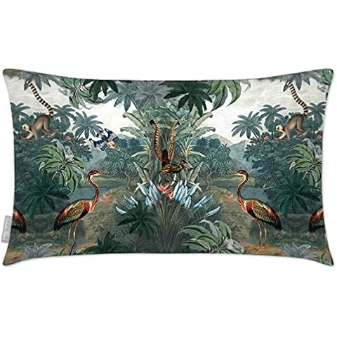 Izabela Peters® Luxury Designer Garden Outdoor Cushions | Waterproof, Rectangle, Filled & Breathable - Kilimanjaro Cover