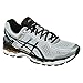 ASICS Men's Gel Kayano 22 Running Shoe, Silver/Black/Gold, 9 M US