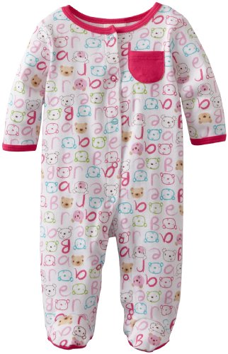 Absorba bébé fille naissance en coton doux avec motif ours