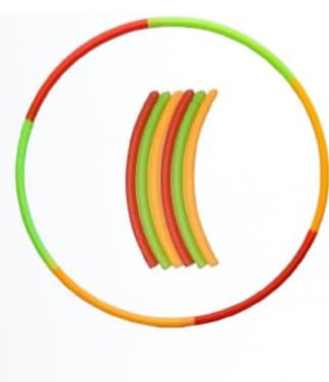 Royal Enterprises Hula Hoop Ring, 66 cm, Multicolour, Fitness Toy, Pack of 6-image-16